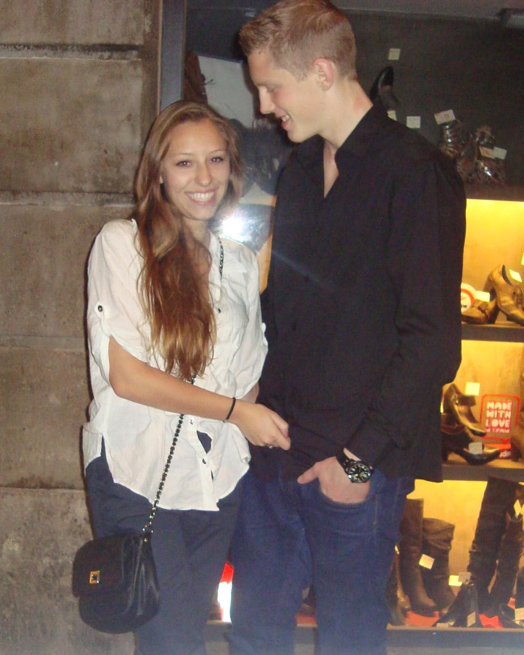 Alex and Victoria in Barcelona in 2010