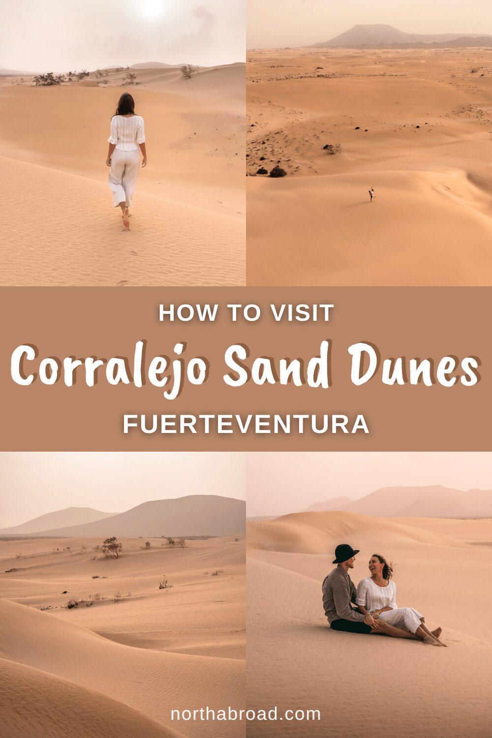 Everything you need to know about the sand dunes in Corralejo Natural Park including where to find the dunes, our best tips and lots of photos.