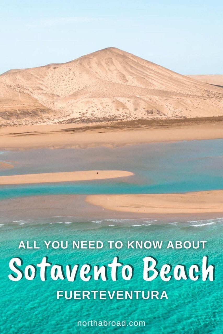 All you need to know about visiting Sotavento Beach in the south of Fuerteventura