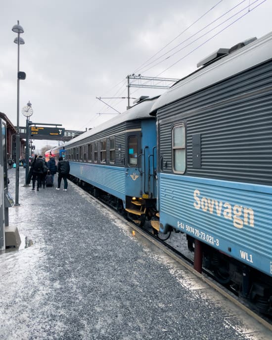 The night train to Åre