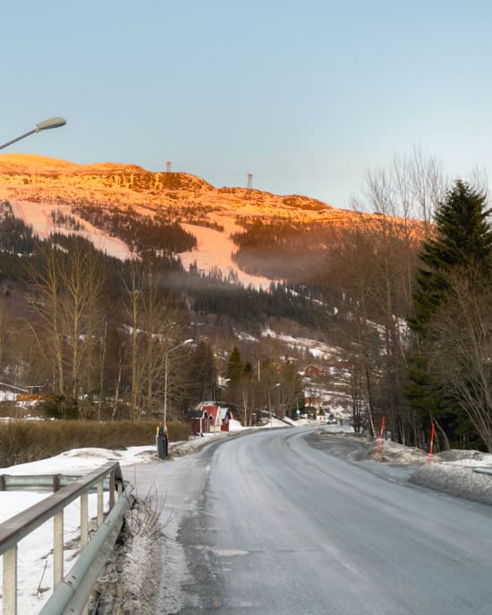 The ski bus in Åre