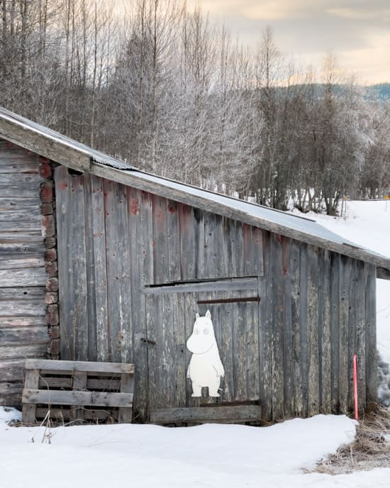 Moomin troll in Åre