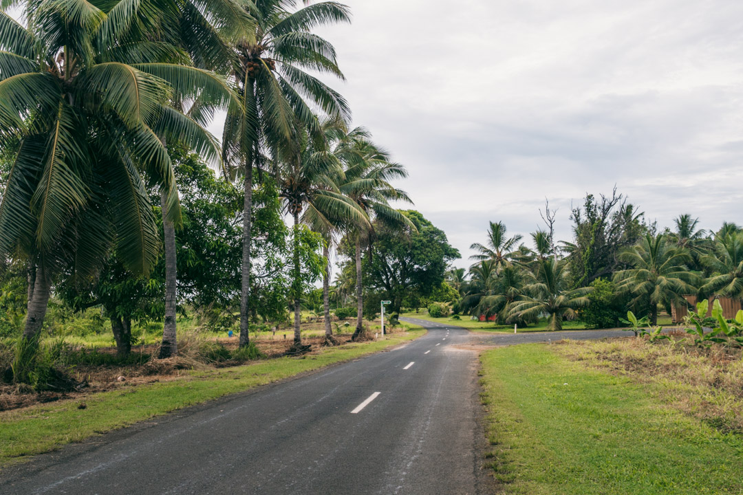 Road on Aitutaki