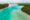 Aitutaki lagoon in the Cook Islands