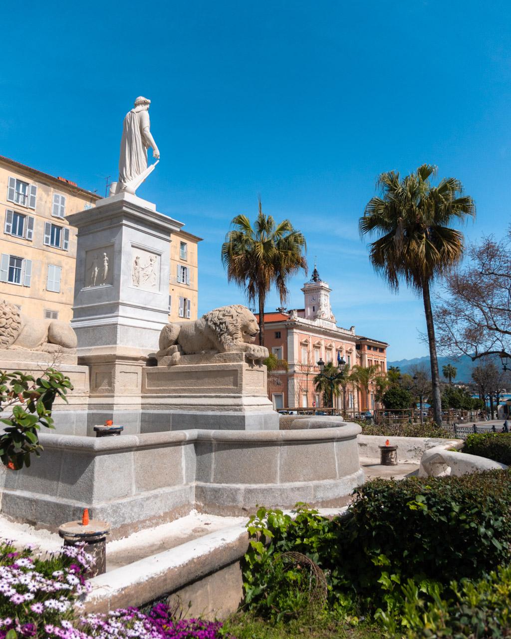 Place Foch in Ajaccio