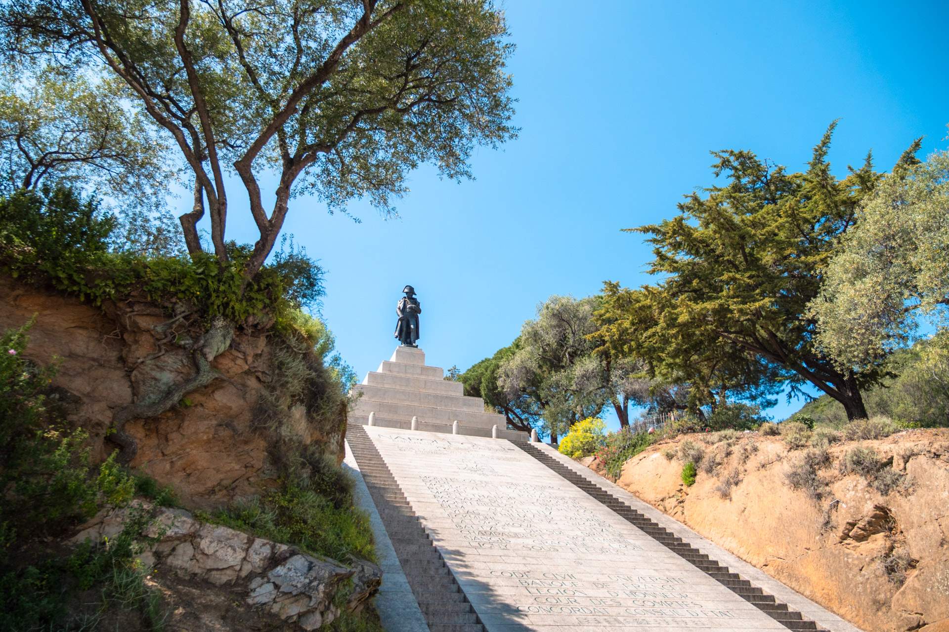 The Napoleon Monument on Place d’Austerlitz.