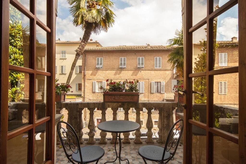 Balcony at Hotel Chiusarelli