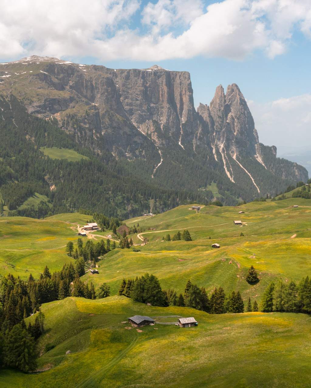 Alpe di Siusi in the Dolomites