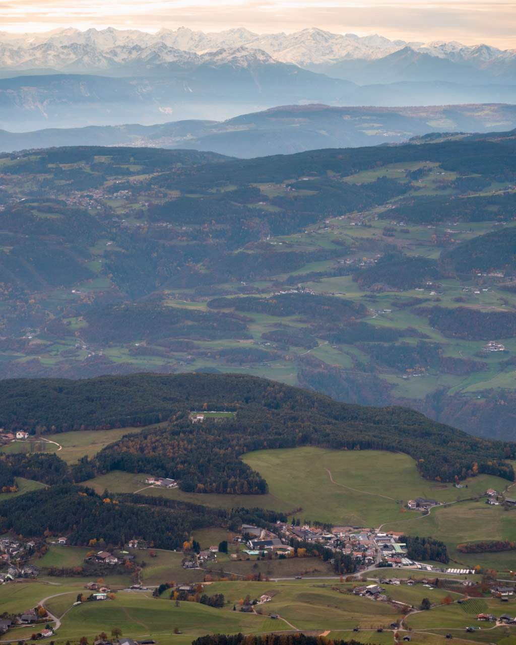Town close to Alpe di Siusi