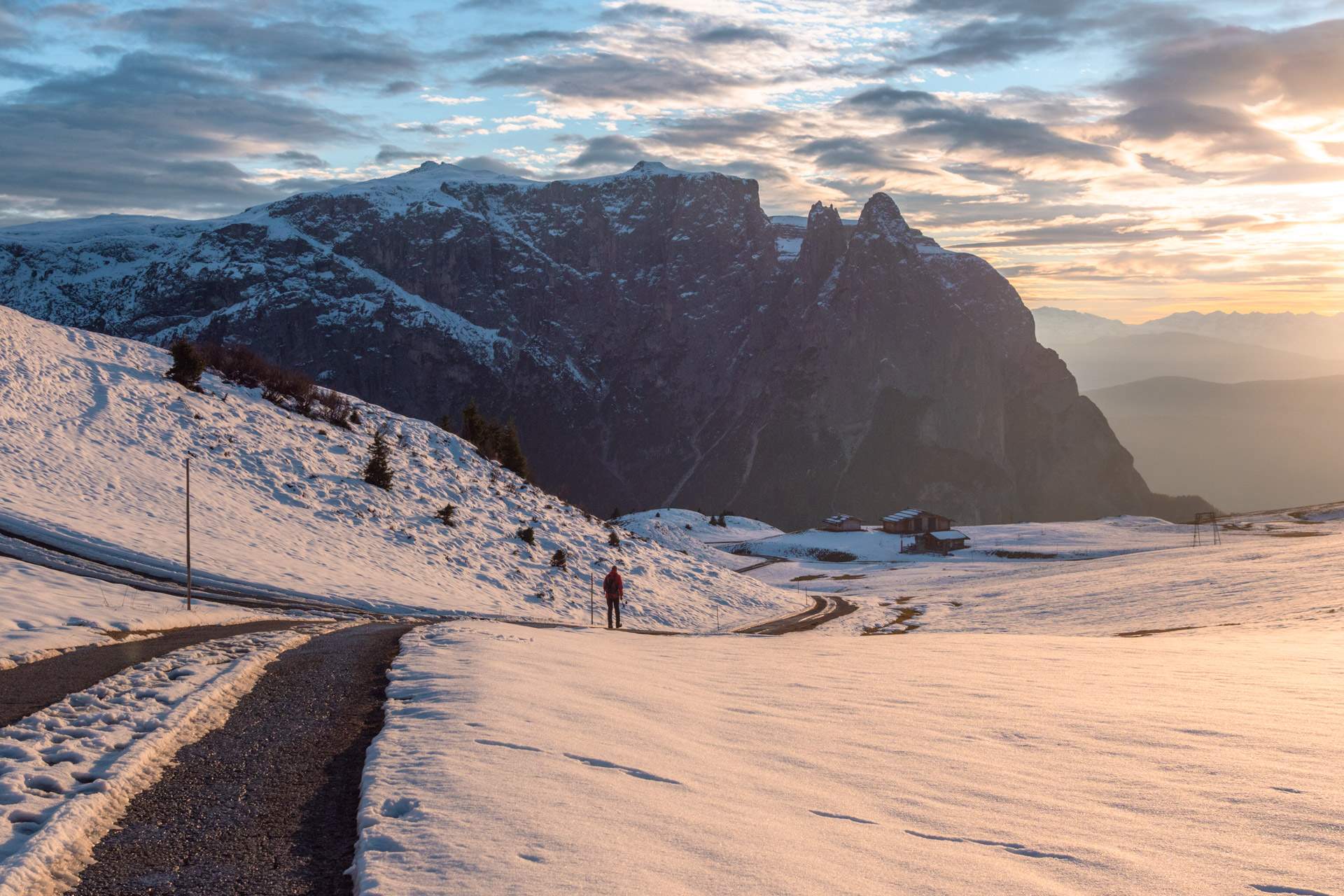 Snow on Alpe di Siusi