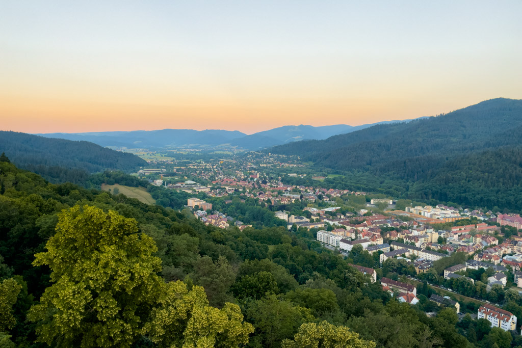 Sunset in Baden-Württemberg