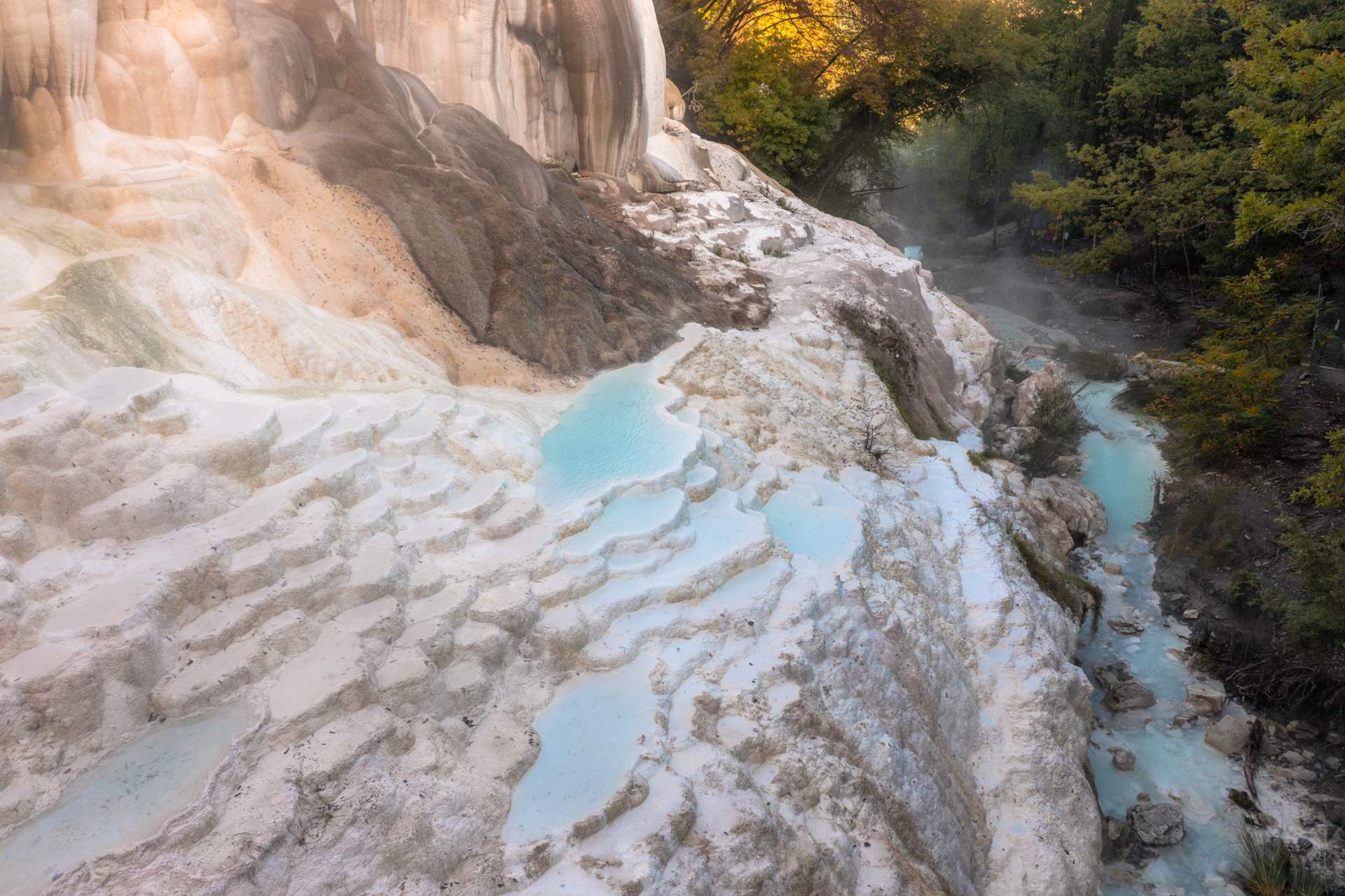Bagni San Filippo Hot Springs