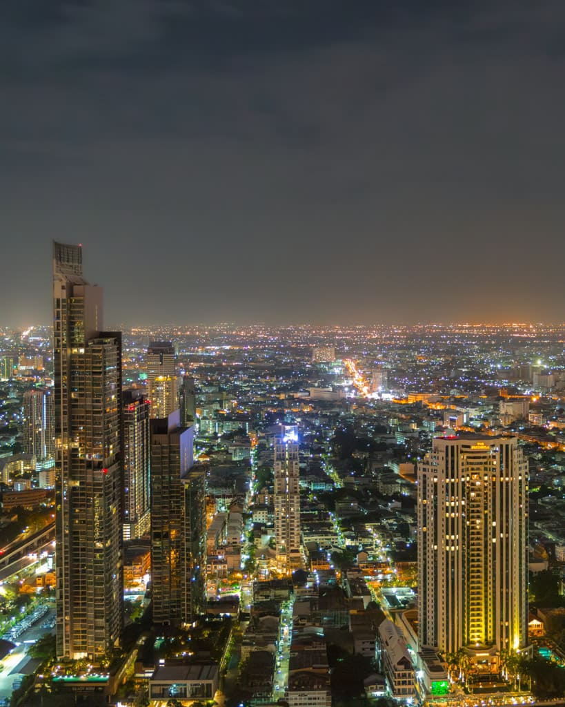 The view from Sky Bar at Lebua Bangkok