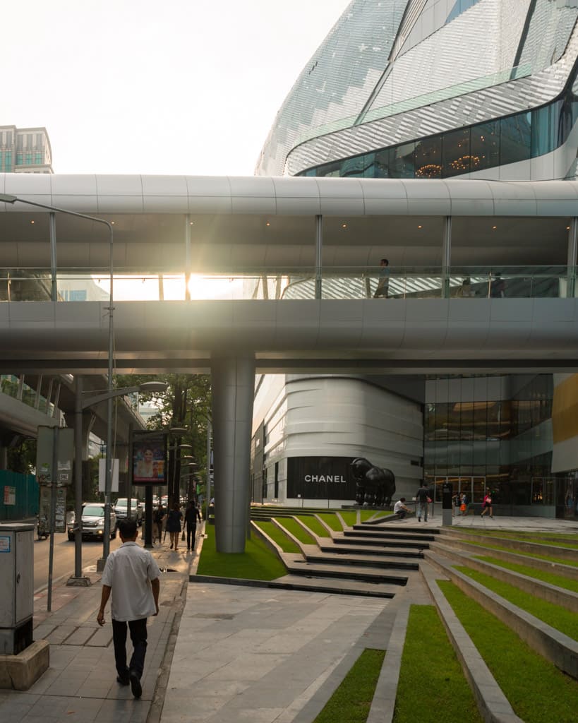 Sidewalk in Bangkok