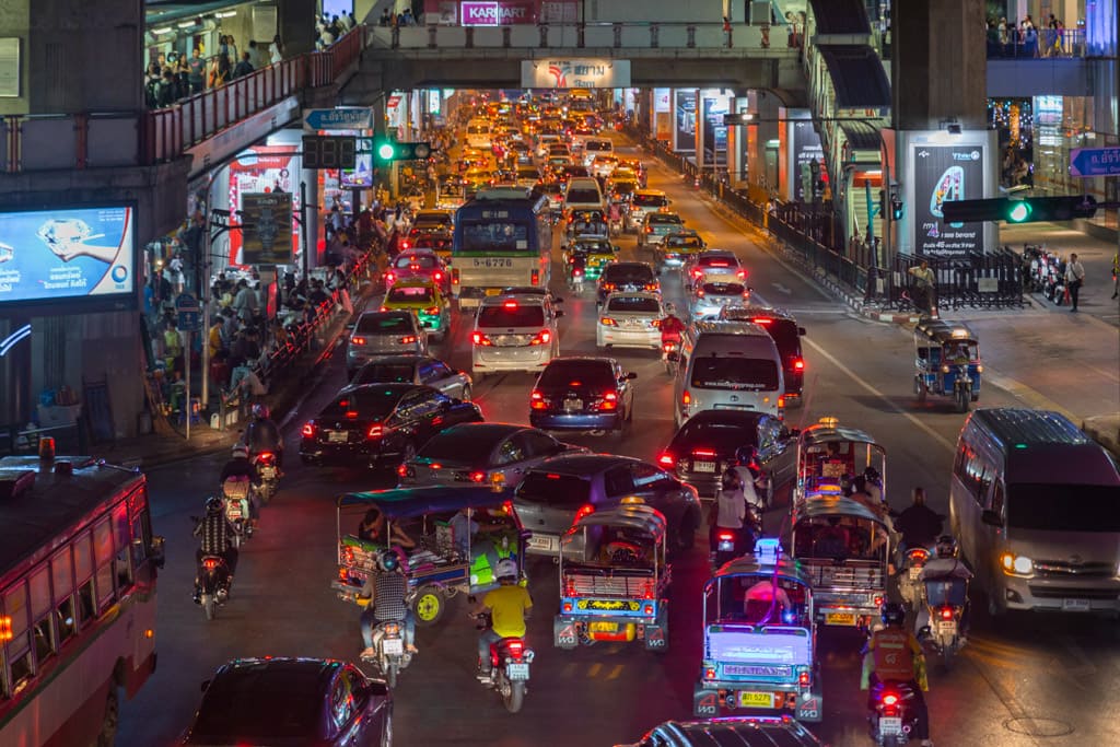 Traffic in Bangkok