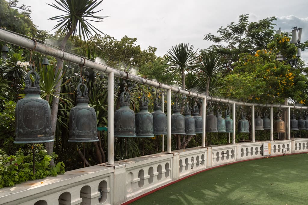 Bells at the Golden Mount in Bangkok