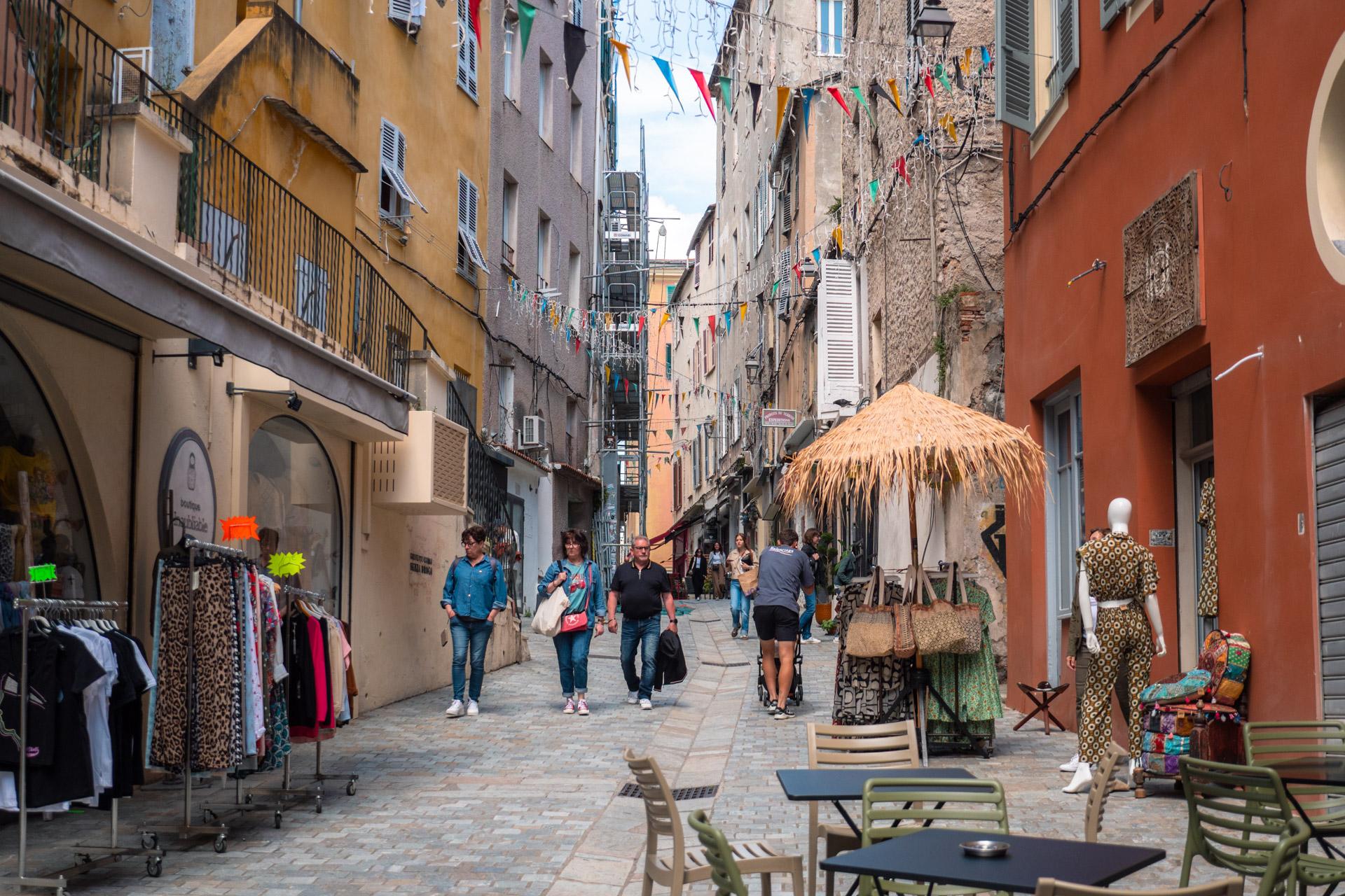 Bastia's old town