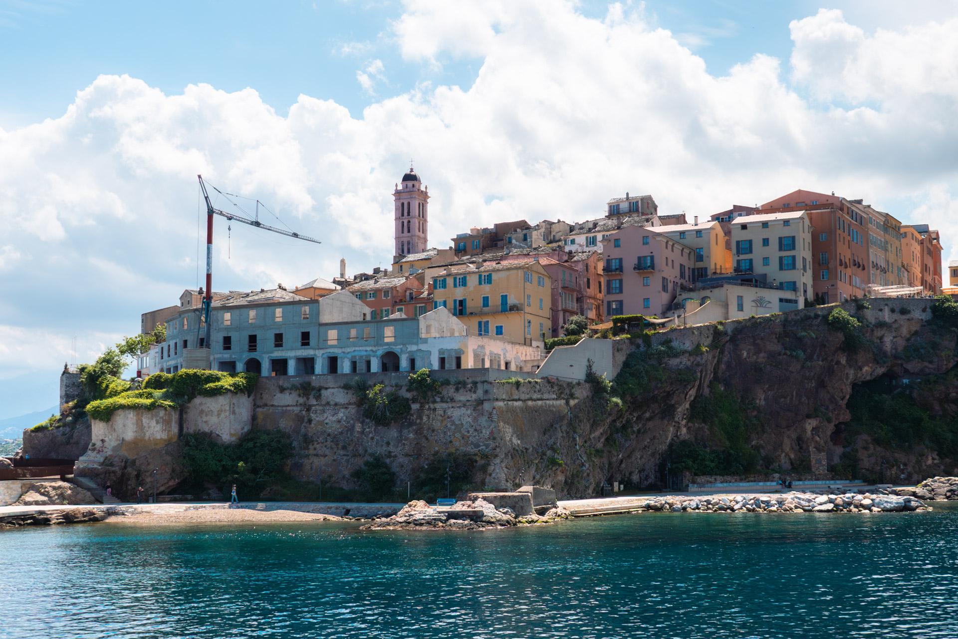 Bastia's citadel above the old harbour