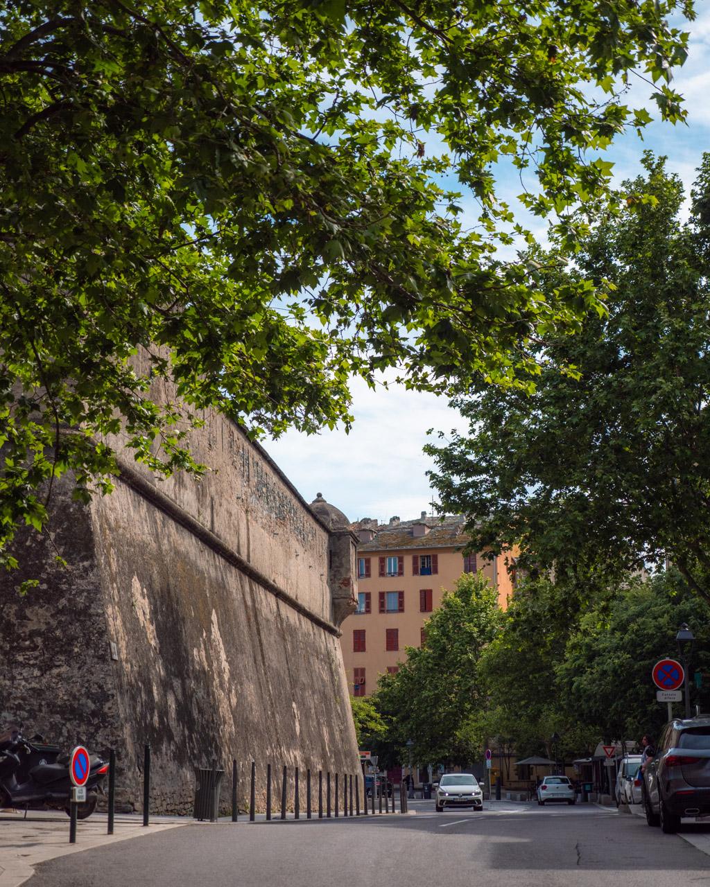 Citadel from outside the Romieu Garden