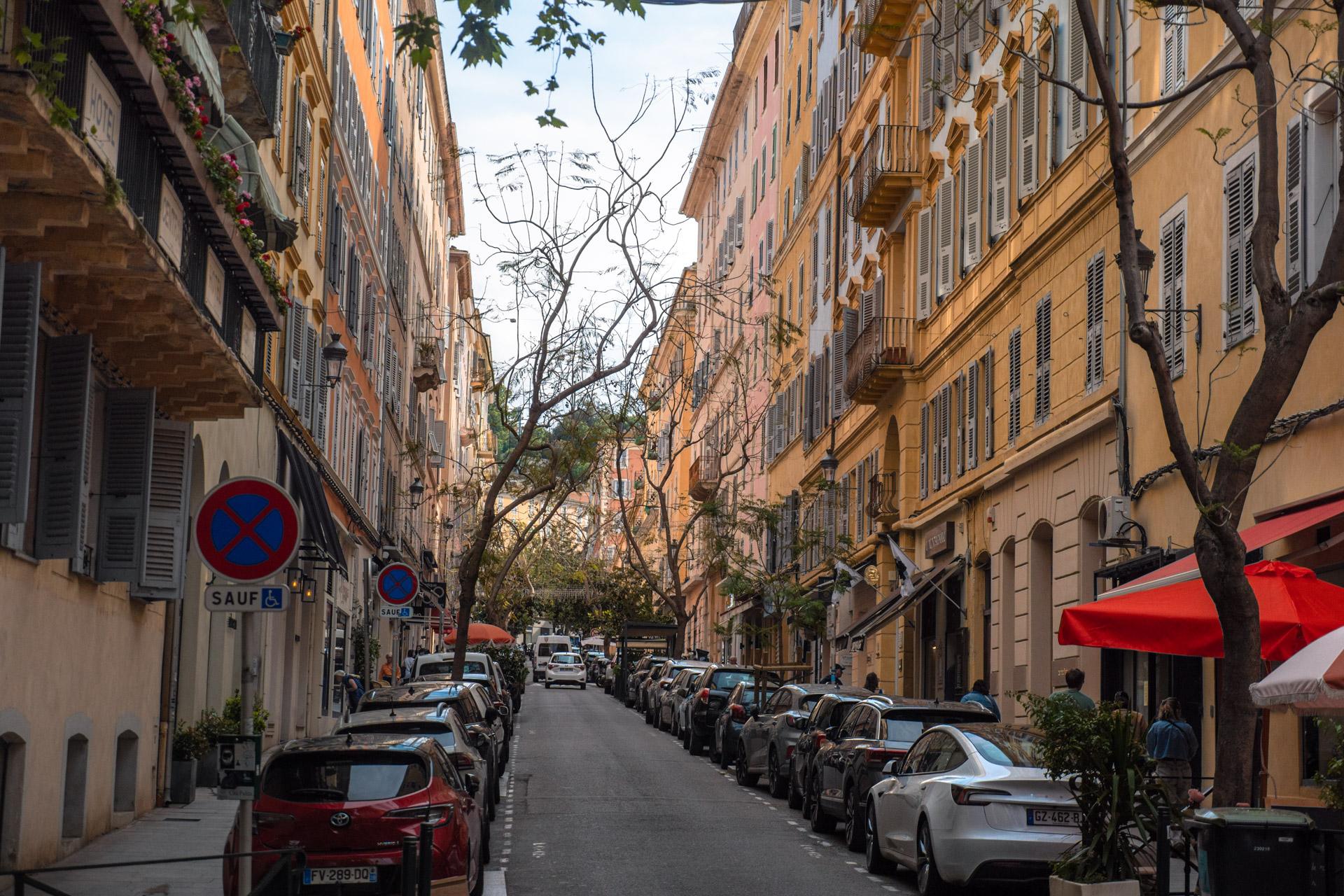 Walkable street in Bastia