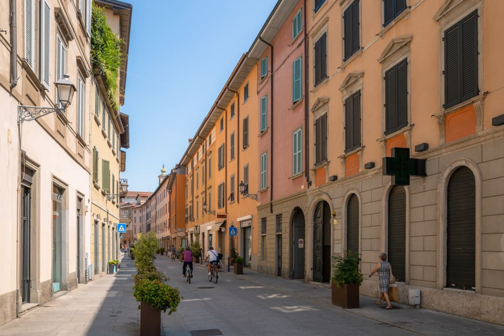Bergamo's lower town