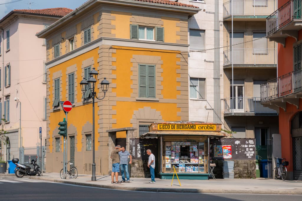 Bergamo's lower town