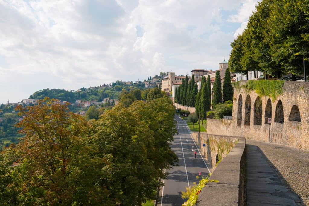 Bergamo city walls