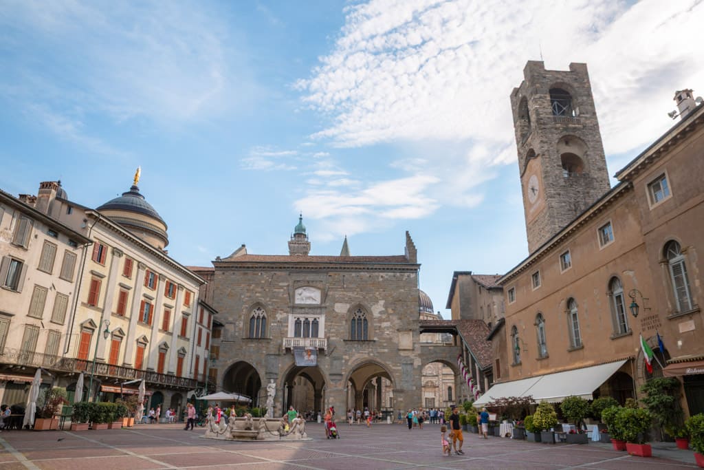 Piazza Vecchia in Bergamo