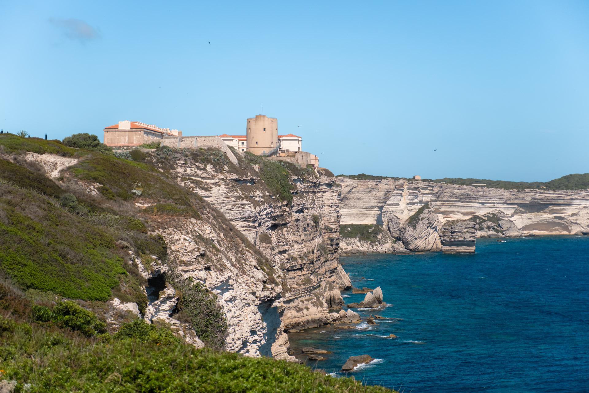 Bonifacio coastline