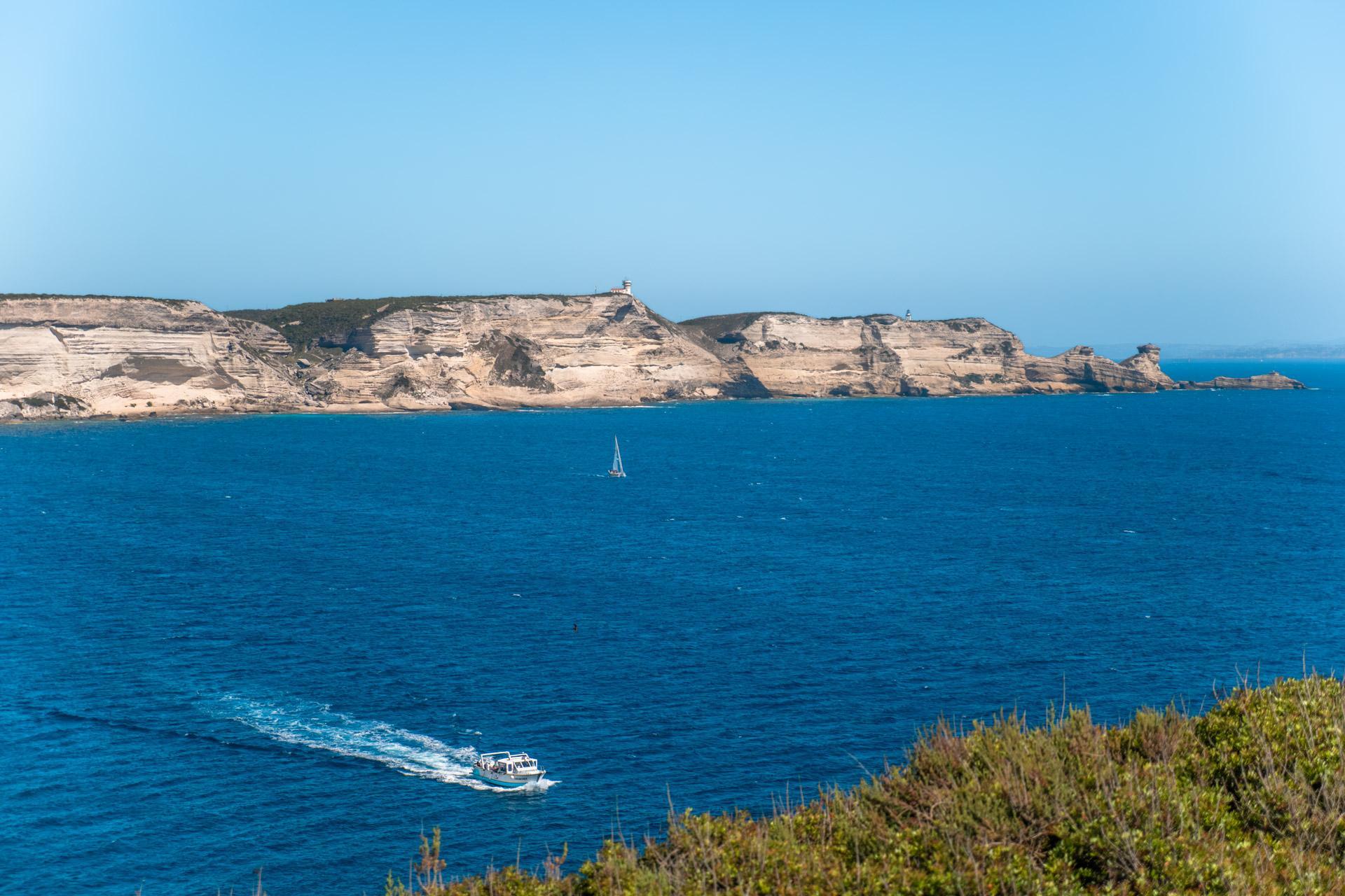 Bonifacio views of cliffs