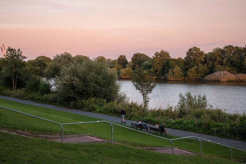 The Osterdeich in Bremen