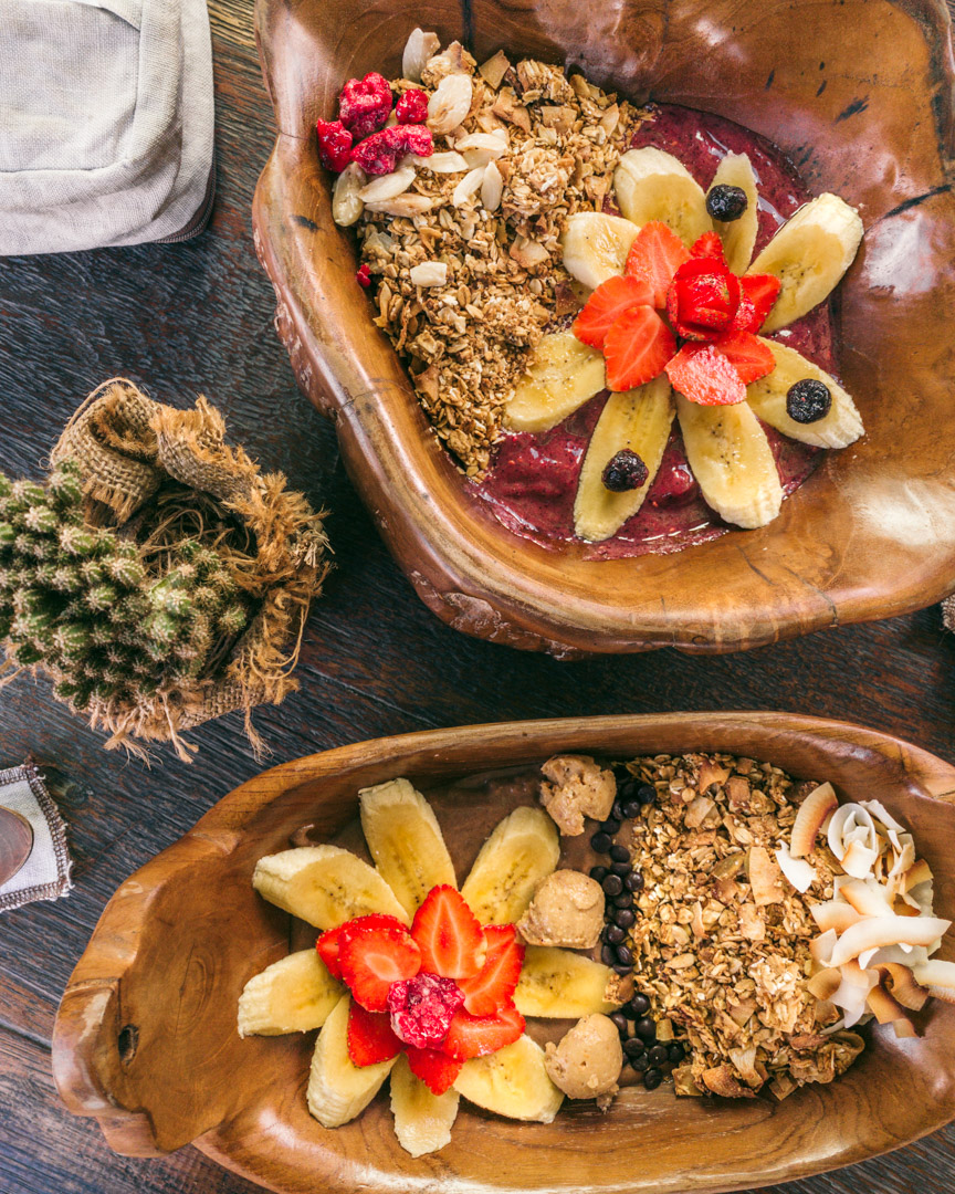 Smoothie bowls from Green Guru