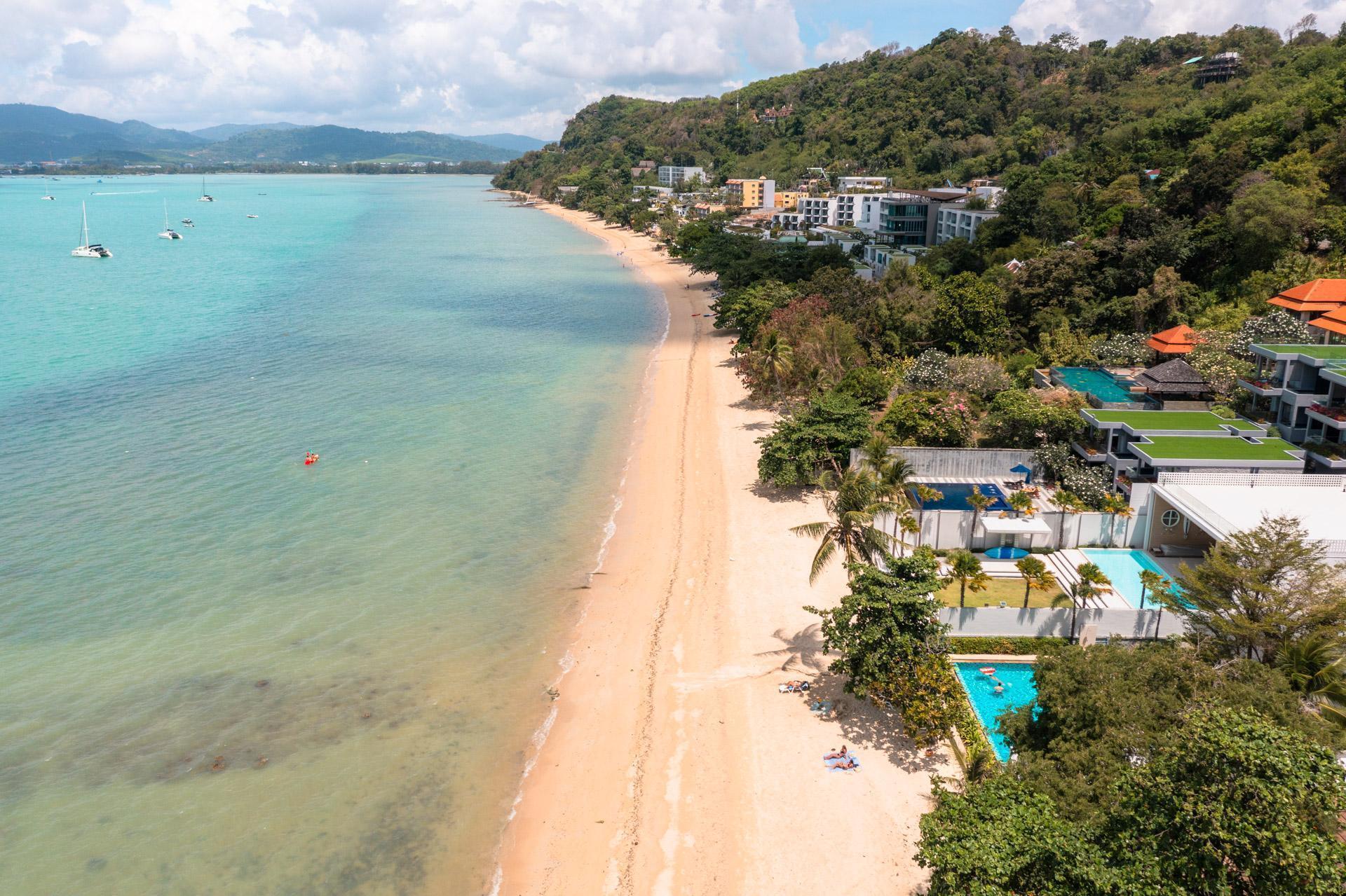 Khao Khad Beach drone shot