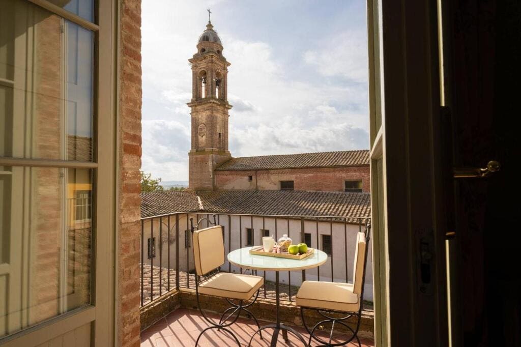 Balcony at Hotel Certosa Di Maggiano