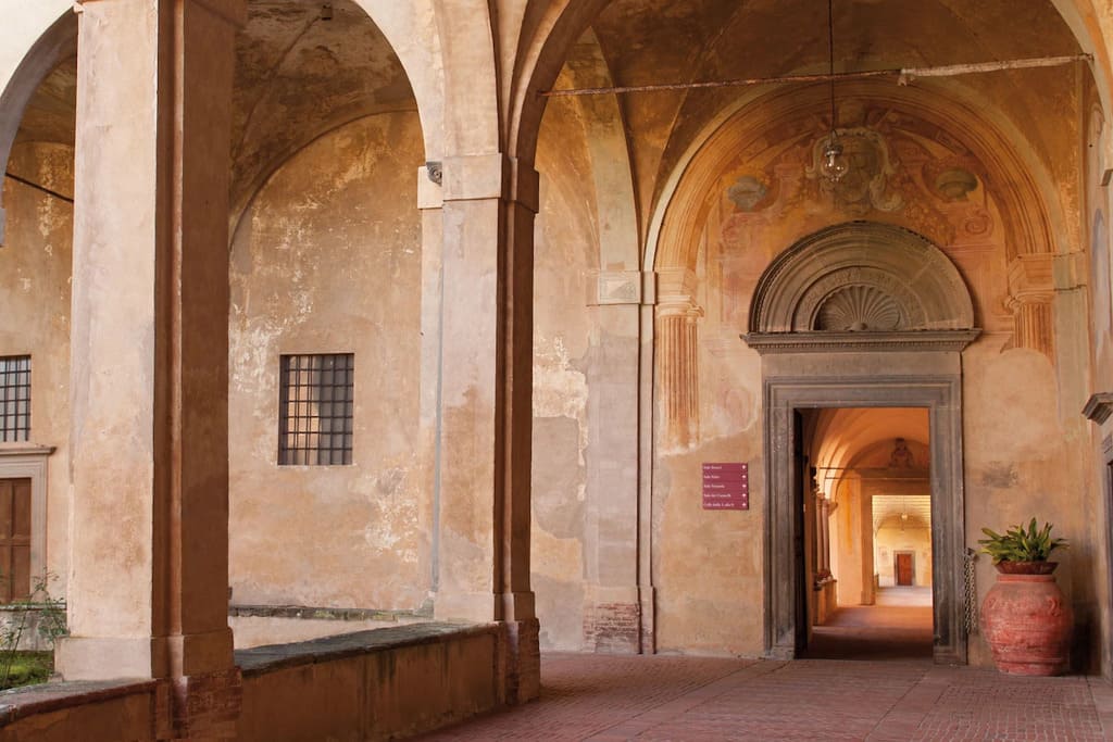 Archway at La Certosa di Pontignano