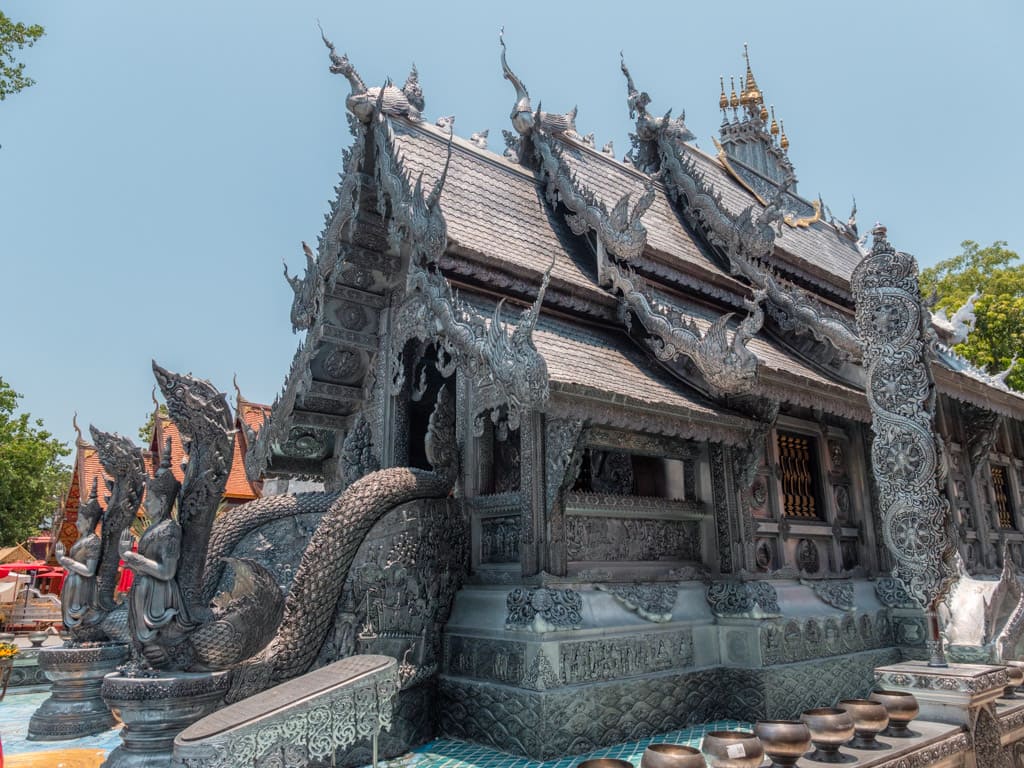 The silver temple in Chiang Mai
