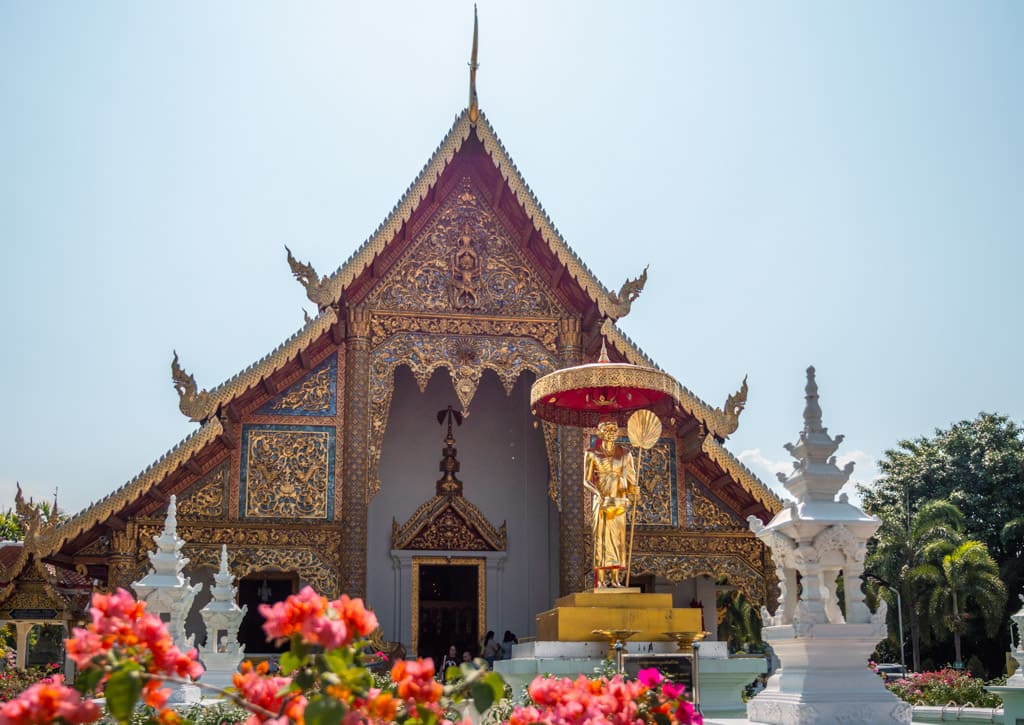 Second temple at Wat Phra Singh