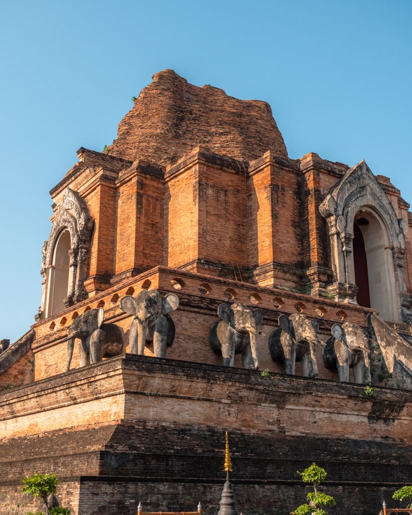 Elephants at Wat Chedi Luang