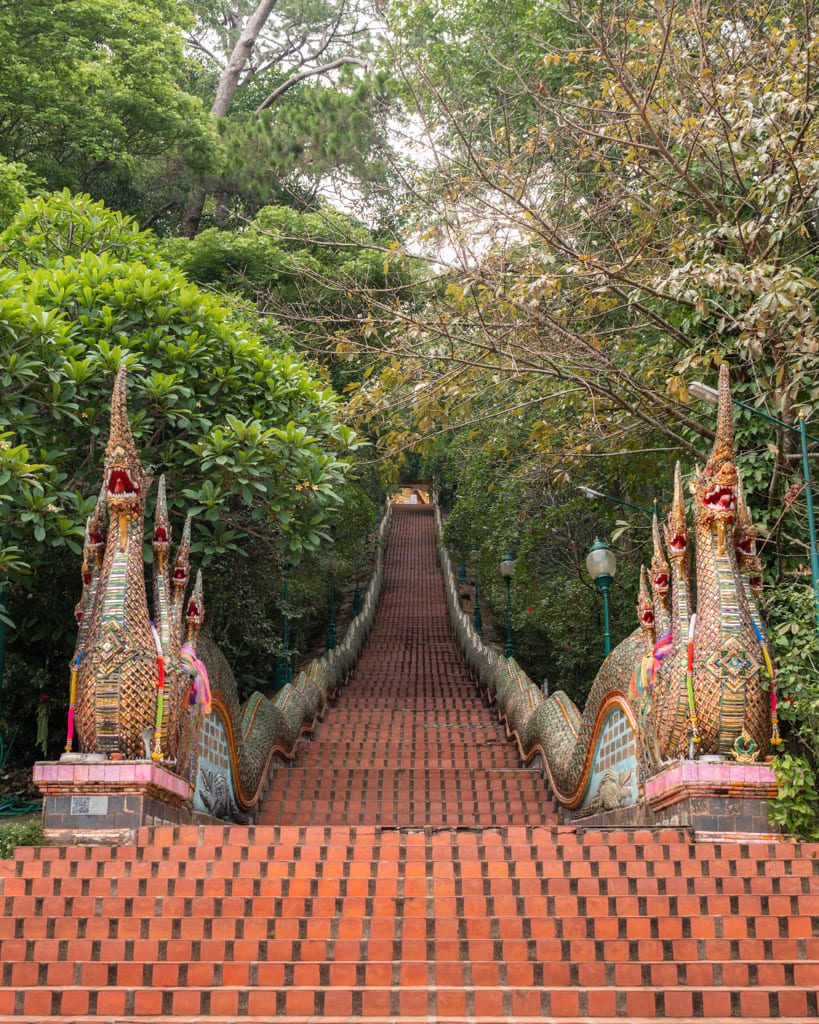 Doi Suthep stairs