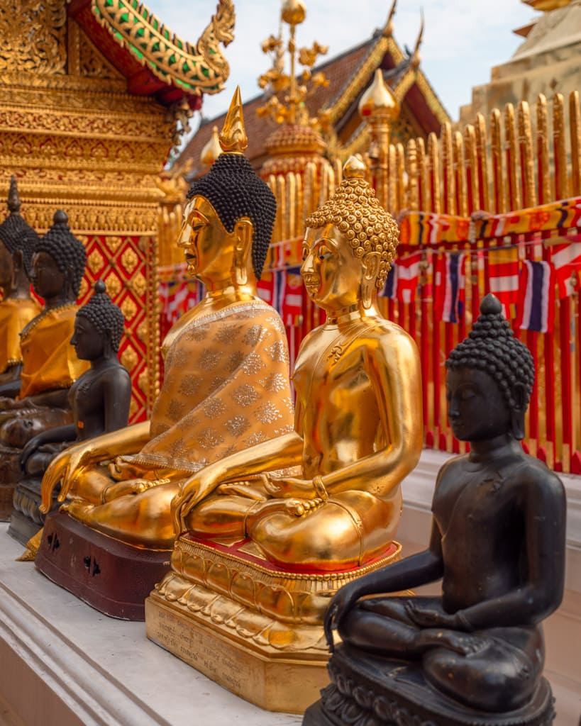 Buddhas at Doi Suthep