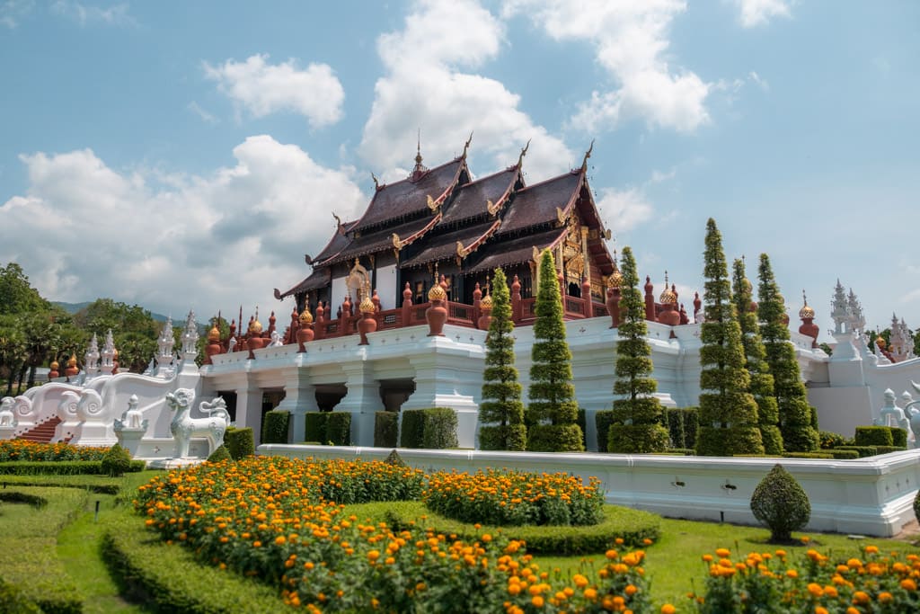 The royal pavilion in Royal Park Rajapruek