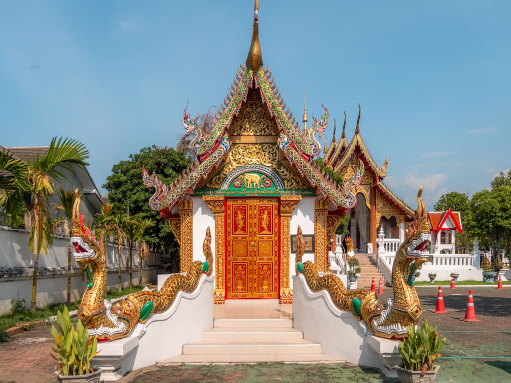Wat Pan Ping in Chiang Mai