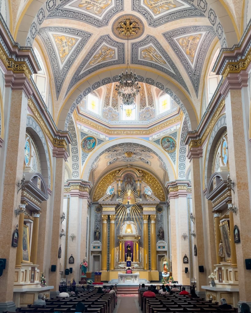 Parroquia de San Pedro Cholula interior