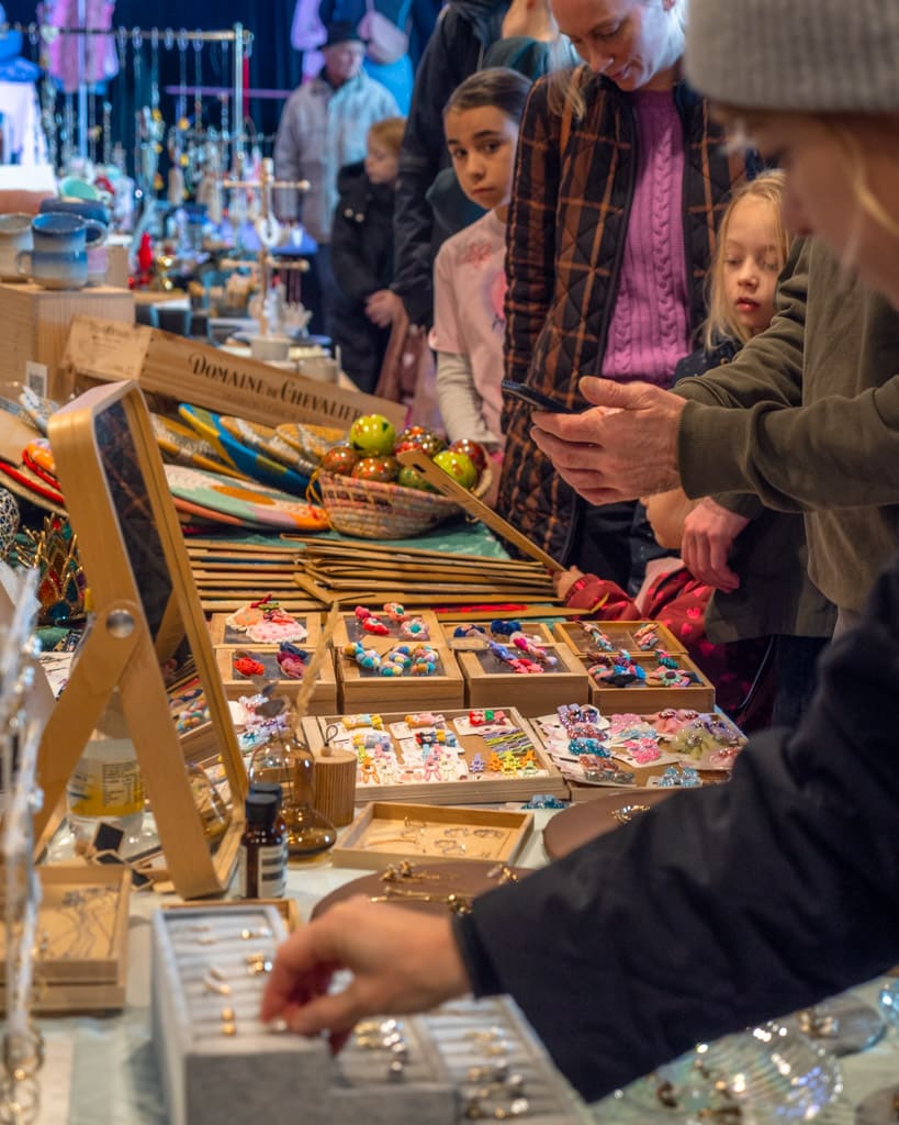 Stall at Bryggens Christmas Market in 2024