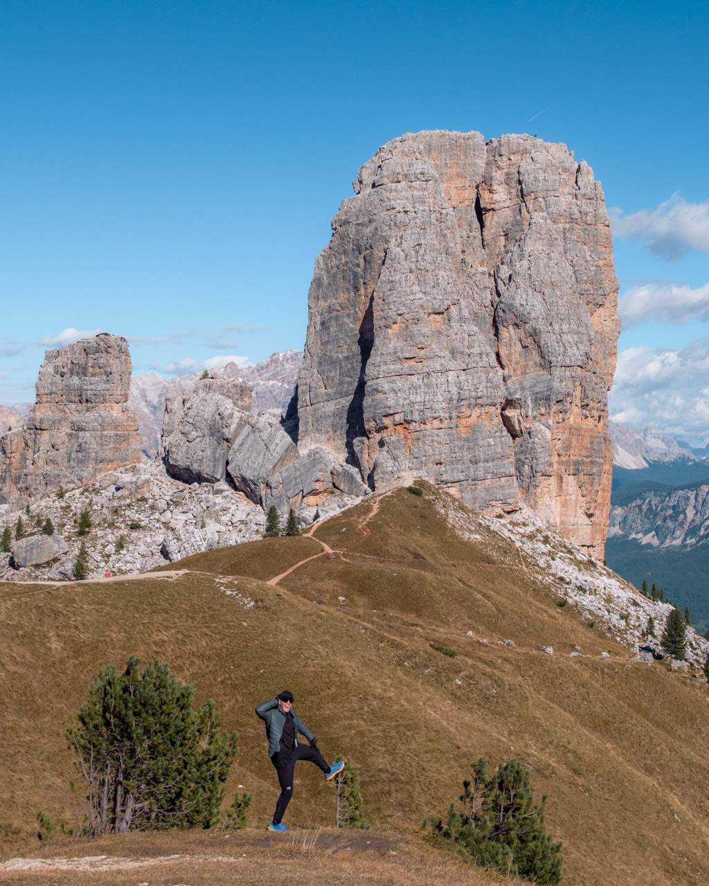 Alex at Cinque Torri