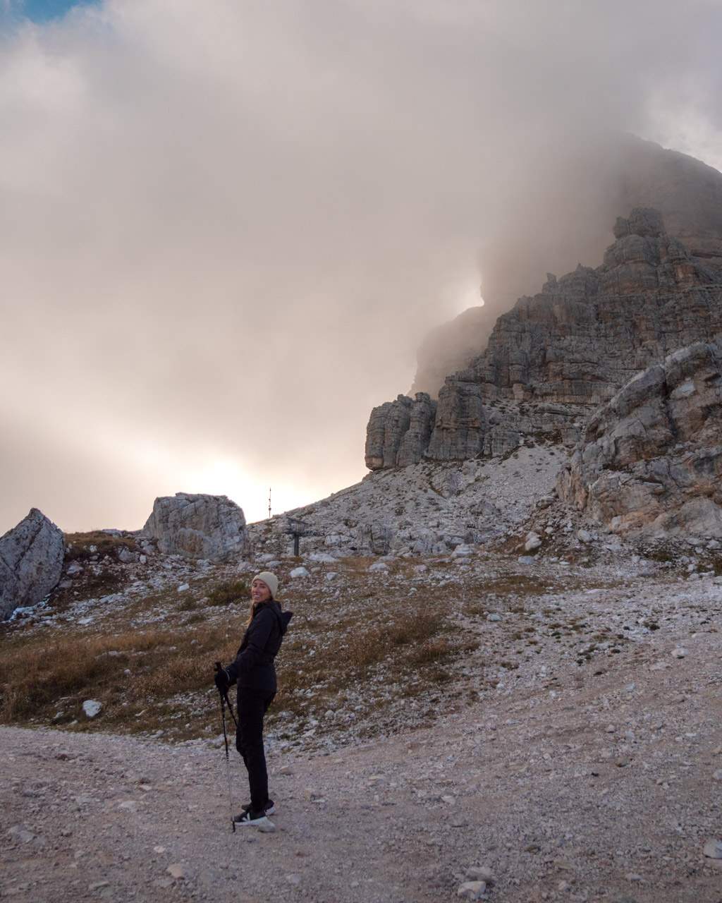 Victoria at Rifugio Averau