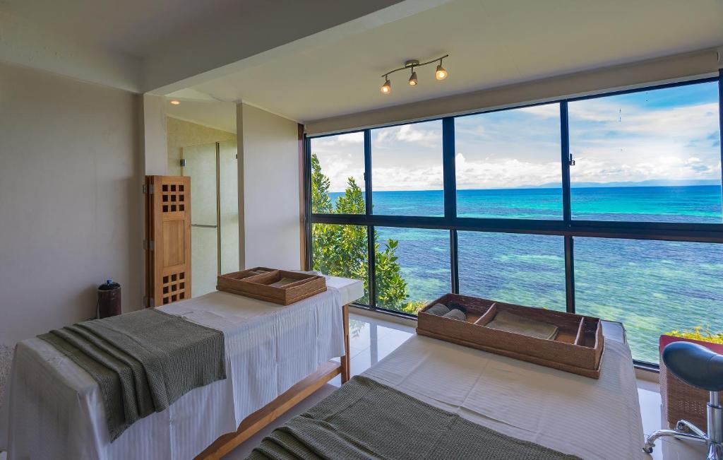 Spa room at Coco de Mer Hotel on Praslin