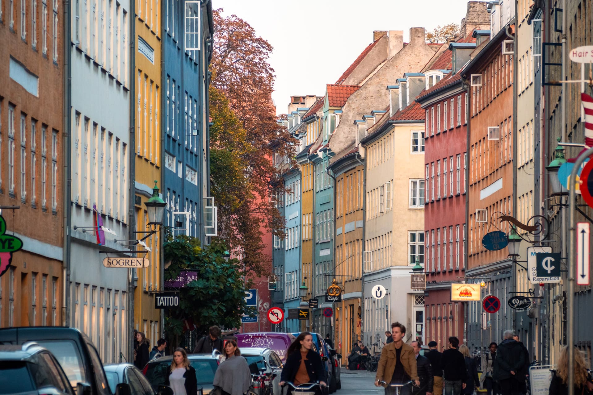 Colourful Houses: 12 Beautiful Streets in Copenhagen