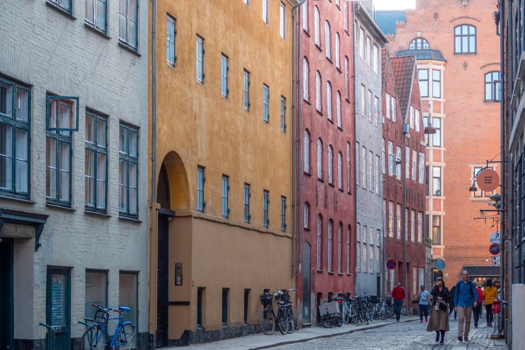 Magstræde colourful houses