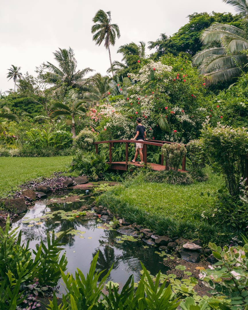 Maire Nui Botanical Gardens, Rarotonga, Cook Islands